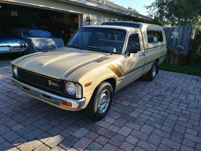 1981 Tan Toyota Pickup Standard Cab Pickup