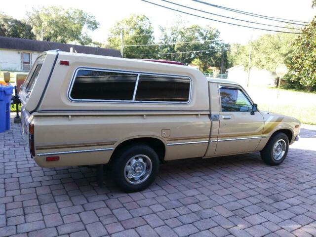 1981 Tan Toyota Pickup Standard Cab Pickup
