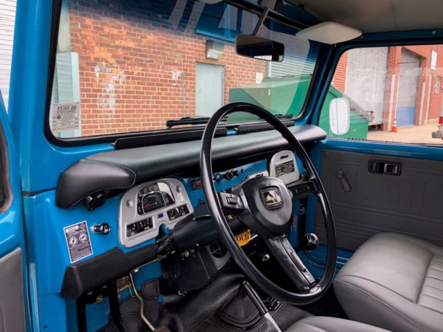 1981 Blue Toyota Land Cruiser