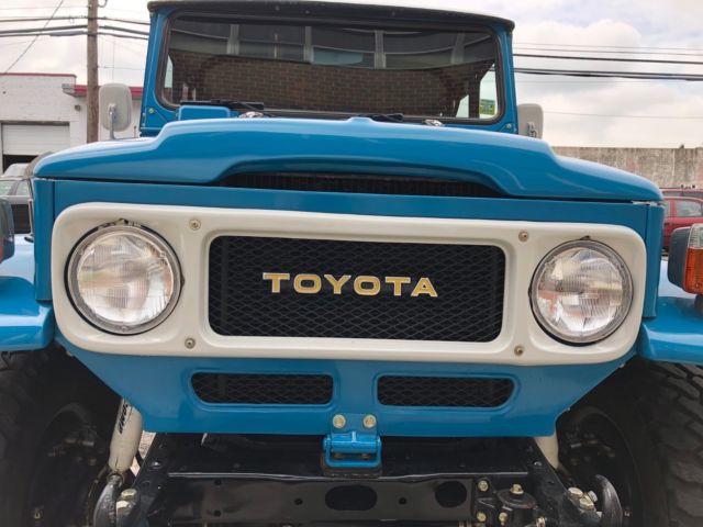 1981 Blue Toyota Land Cruiser