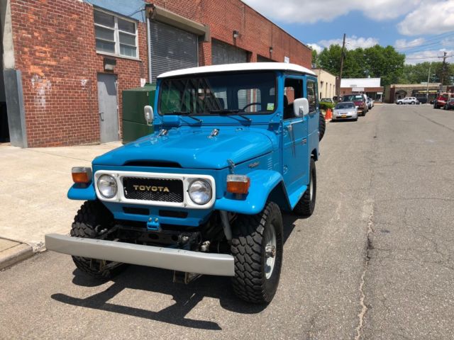 1981 Blue Toyota Land Cruiser