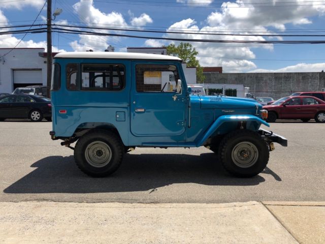 1981 Blue Toyota Land Cruiser