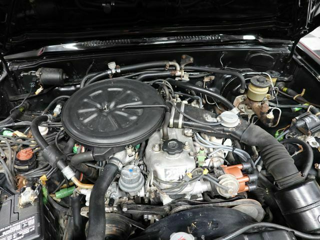 1981 Black Toyota Hilux --