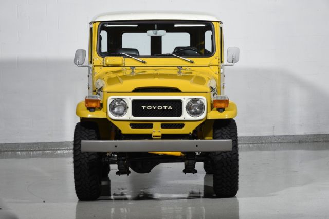 1981 MUSTARD YELLOW (#532) Toyota Land Cruiser SUV