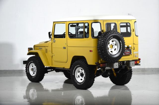1981 MUSTARD YELLOW (#532) Toyota Land Cruiser SUV