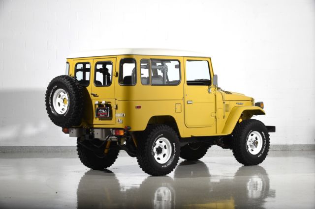 1981 MUSTARD YELLOW (#532) Toyota Land Cruiser SUV