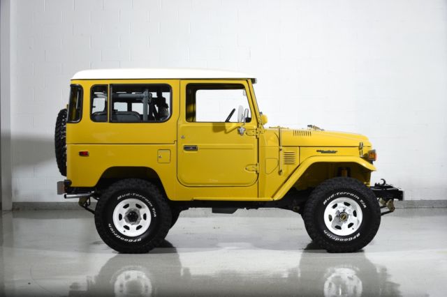 1981 MUSTARD YELLOW (#532) Toyota Land Cruiser SUV