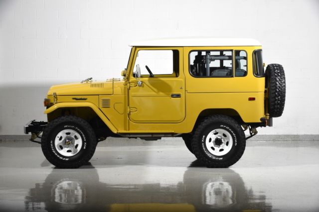 1981 MUSTARD YELLOW (#532) Toyota Land Cruiser SUV