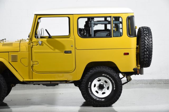 1981 MUSTARD YELLOW (#532) Toyota Land Cruiser SUV