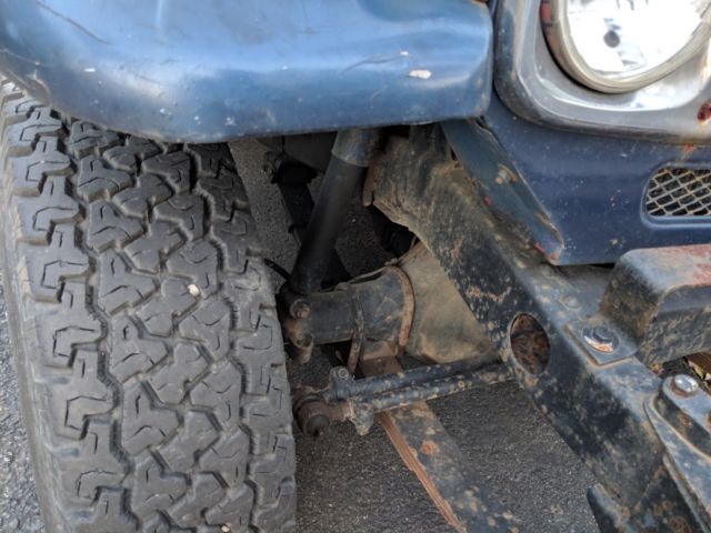 1981 Blue Toyota Land Cruiser SUV