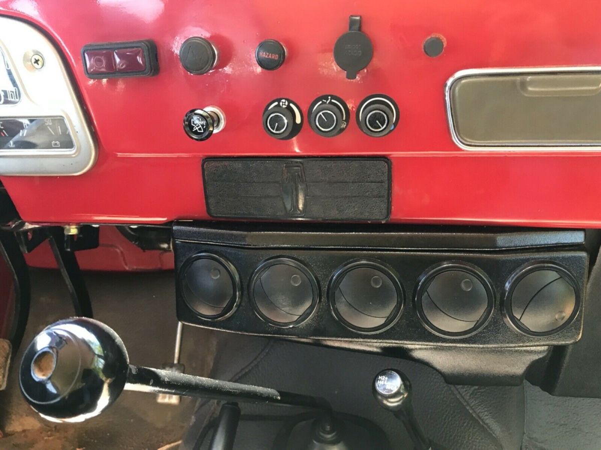 1981 Red Toyota Land Cruiser Extended