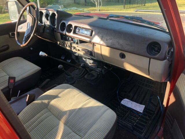 1981 Red Toyota Land Cruiser Wagon