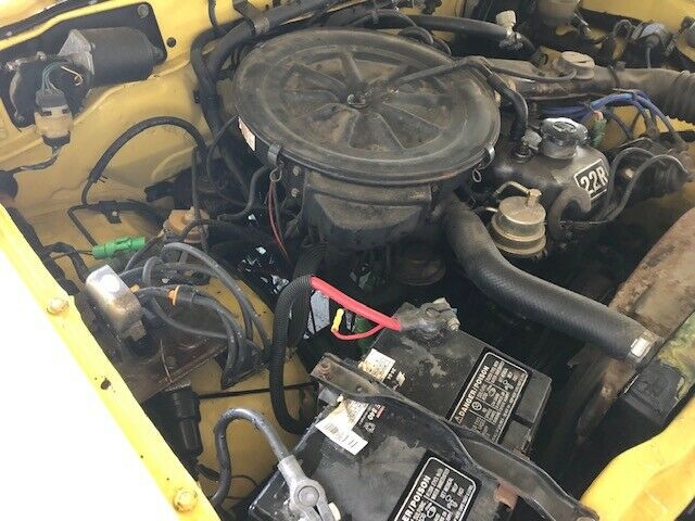 1981 Yellow Toyota Pickup