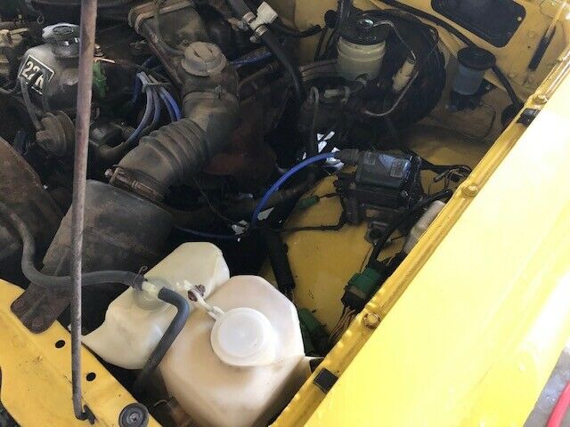 1981 Yellow Toyota Pickup