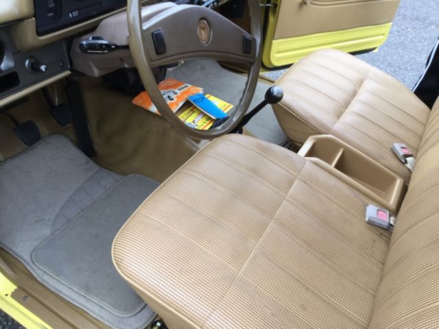 1981 Yellow Toyota Pickup Pickup