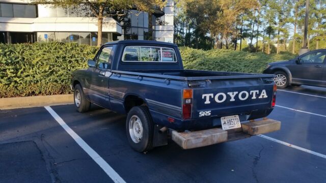 1981 Blue Toyota Pickup Standard Cab Pickup