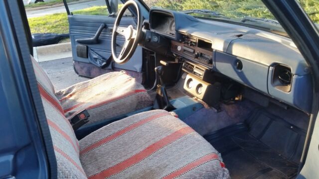 1981 Blue Toyota Pickup Standard Cab Pickup