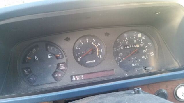 1981 Blue Toyota Pickup Standard Cab Pickup