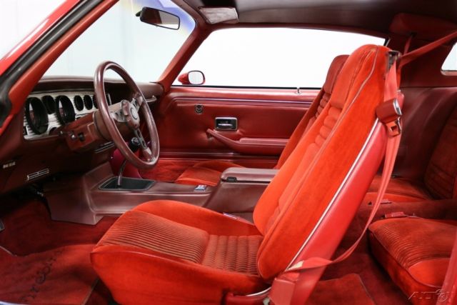 1981 Red Pontiac Firebird