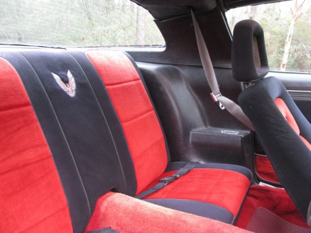 1981 White Pontiac Trans Am Coupe