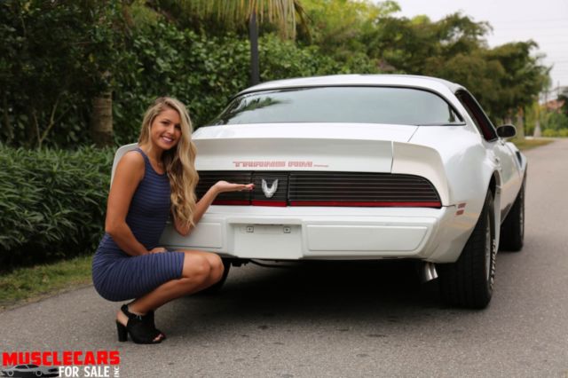 1981 White Pontiac Trans Am Coupe