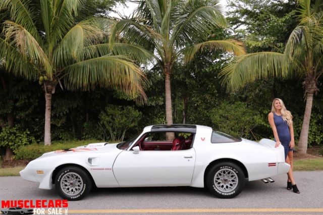 1981 White Pontiac Trans Am Coupe