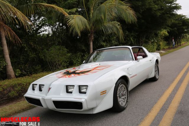 1981 White Pontiac Trans Am Coupe