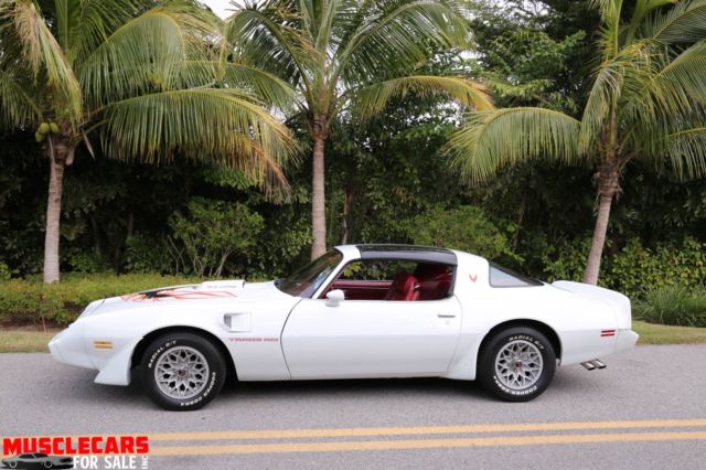 1981 White Pontiac Trans Am Coupe