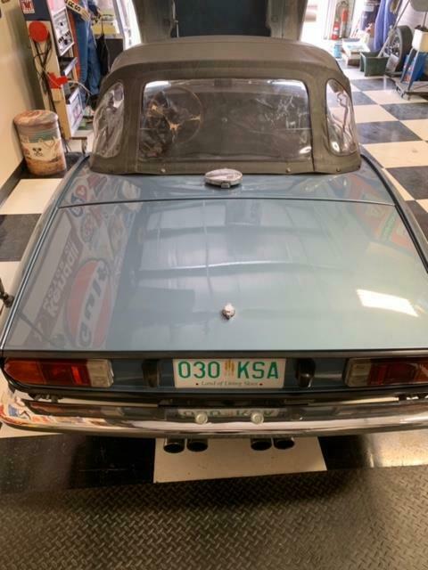 1980 Blue Austin Healey Sprite Convertible