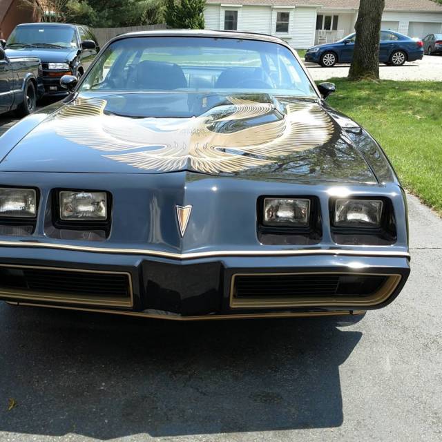 1981 Black Pontiac Trans Am Coupe