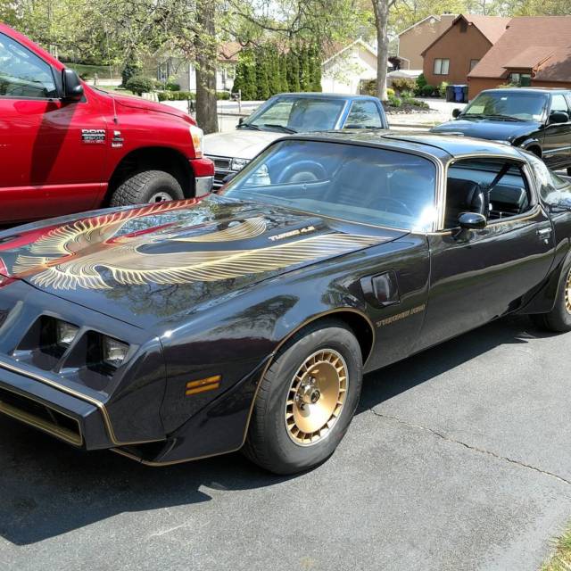 1981 Black Pontiac Trans Am Coupe