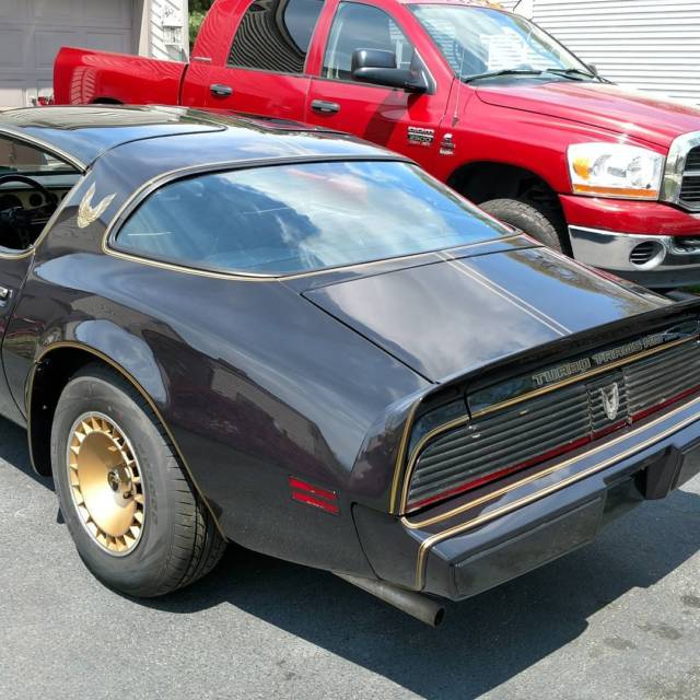 1981 Black Pontiac Trans Am Coupe