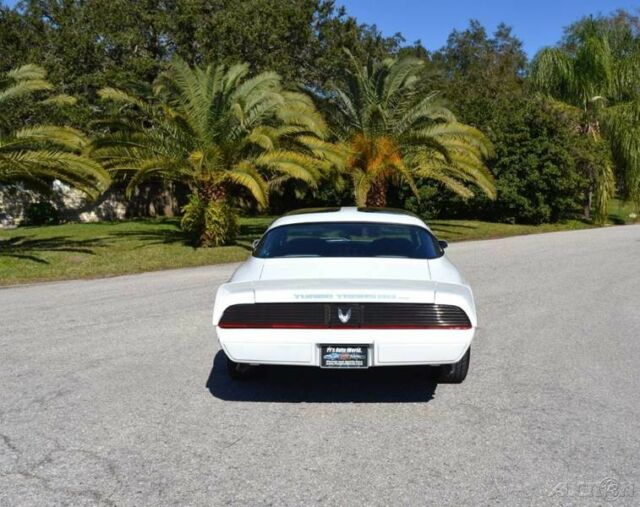 1981 White Pontiac Firebird