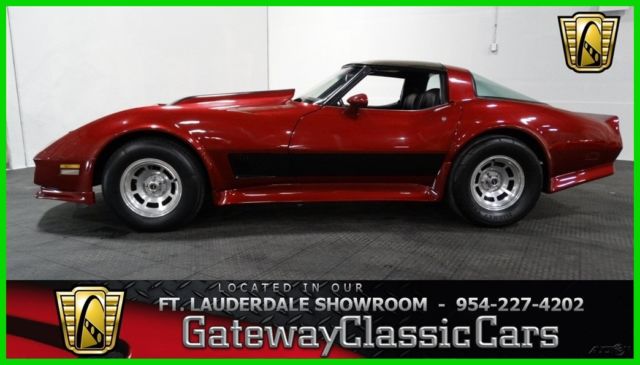 1981 Red Chevrolet Corvette Coupe