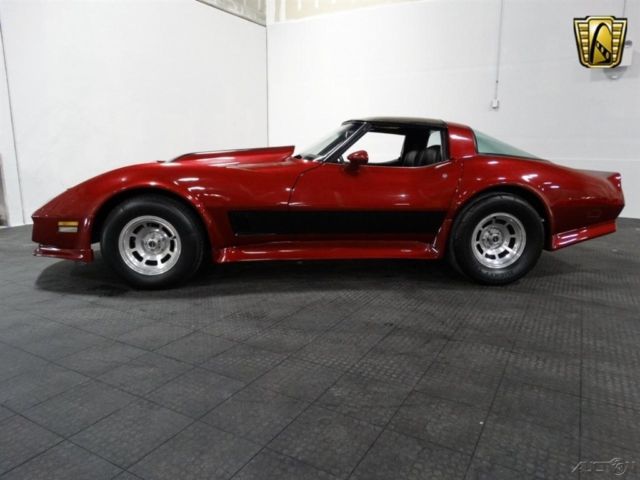 1981 Red Chevrolet Corvette Coupe