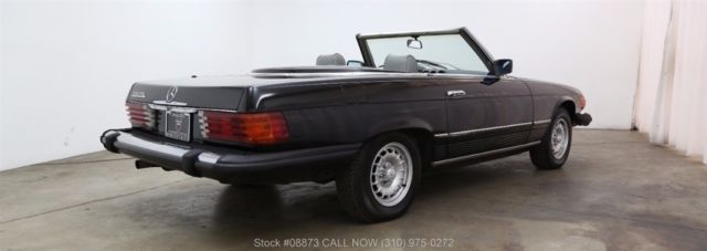 1981 Black Mercedes-Benz 300-Series Convertible