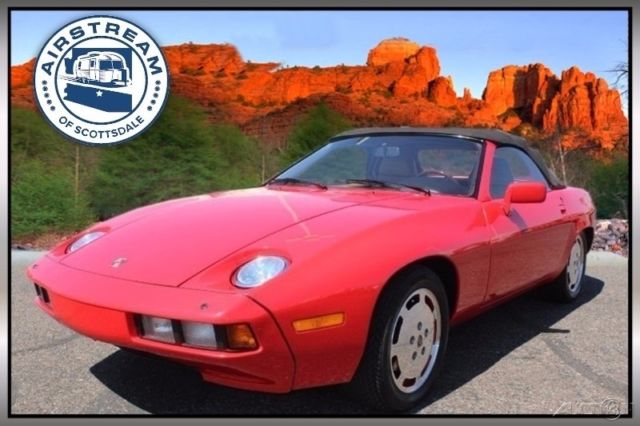 1981 Red Porsche 928 Coupe