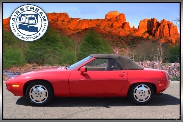 1981 Red Porsche 928 Coupe