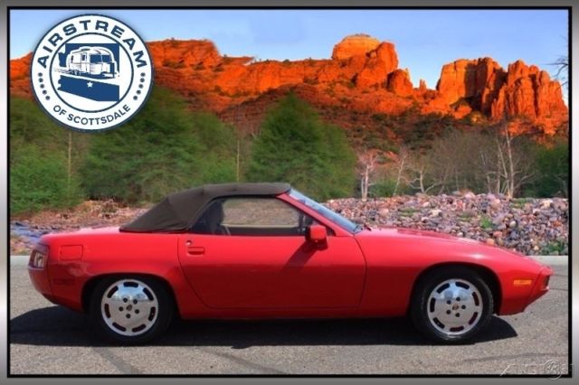1981 Red Porsche 928 Coupe