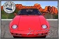 1981 Red Porsche 928 Coupe