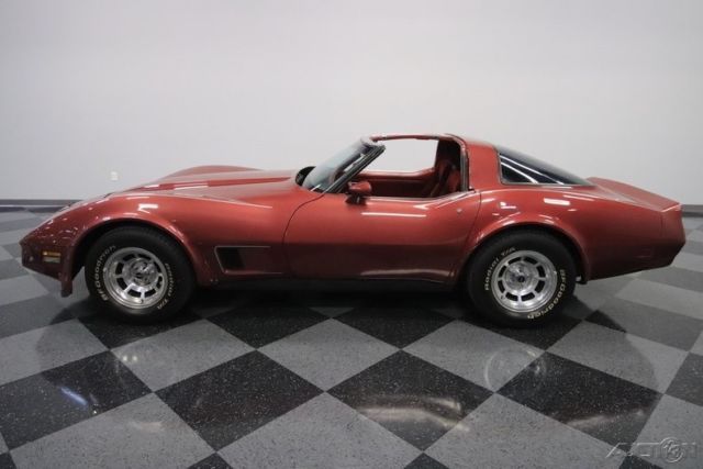 1981 Red Chevrolet Corvette