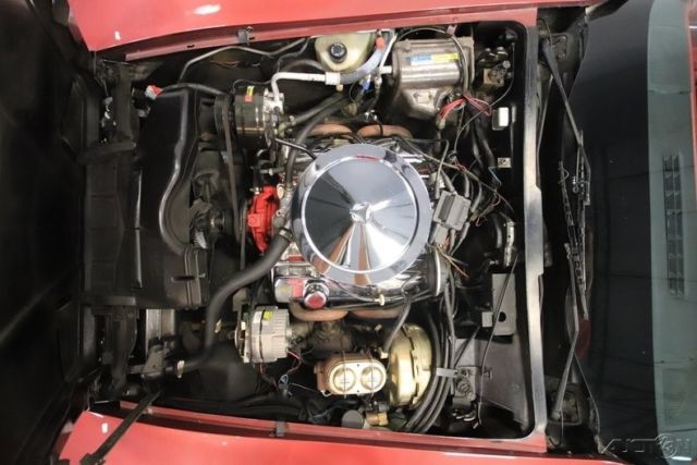 1981 Red Chevrolet Corvette