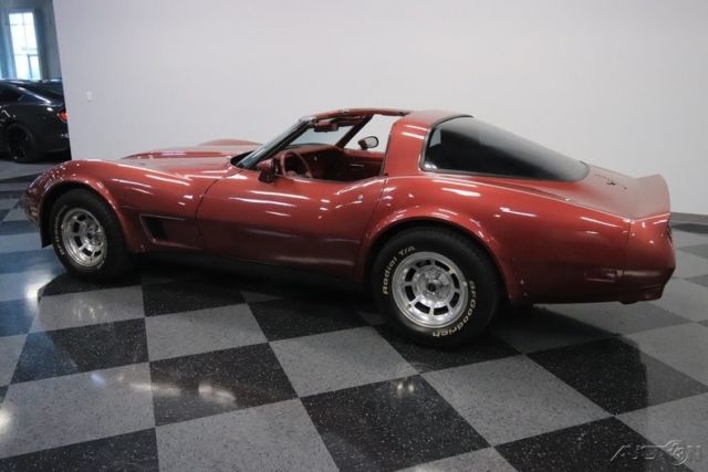 1981 Red Chevrolet Corvette