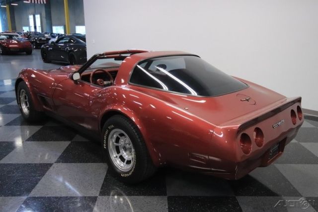 1981 Red Chevrolet Corvette