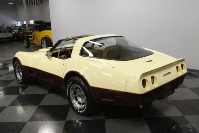 1981 Tan Chevrolet Corvette