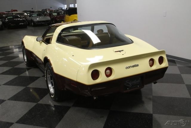 1981 Tan Chevrolet Corvette