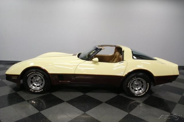 1981 Tan Chevrolet Corvette