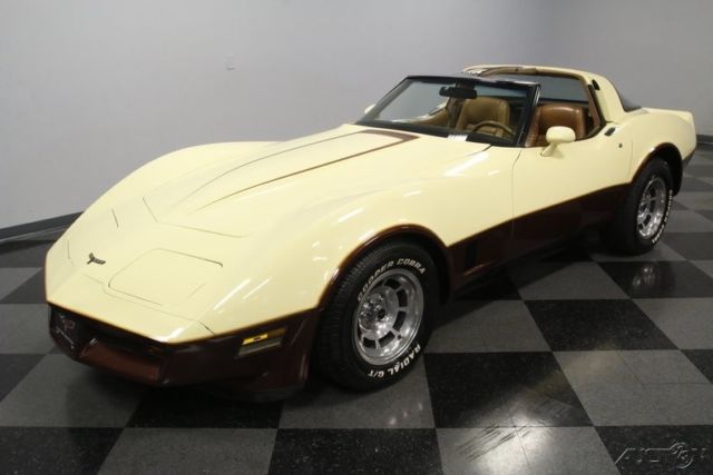 1981 Tan Chevrolet Corvette