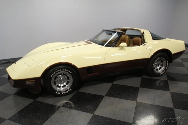 1981 Tan Chevrolet Corvette