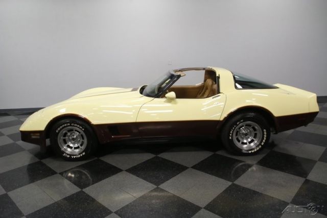 1981 Tan Chevrolet Corvette